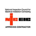 NICEIC logo in red and black